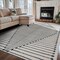 World Rug Gallery Modern Geometric Area Rug 7 ft 10 in x 10 ft Cream WR91CREAM8X10 - alternate 9