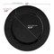 Smarty Had A Party 13" Black Round Disposable Paper Charger Plates (120 Plates), 120PK 2690-RB-CASE - alternate 10