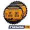Powertec 14in Cold Saw Blade Multi-Material, 1in Arbor, 36T TCG Cemented Carbide - 1600 Max RPM, 2PK 14013-P2 - alternate 1