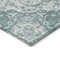 Homeroots 8' X 10' Teal Blue And Ivory Medallion Washable Indoor Outdoor Area Rug 617470 - alternate 9