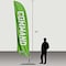 Factory 2 U Products Incident Command Compact GoBag Kit, Green ICK, 17ft Command Flag Banner with Suction Base & Vest 803829 - alternate 4