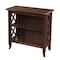 Homeroots 30" Brown Wood Two Tier Bookcase 389554 - alternate 9