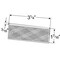 Grote REFLECTOR-YEL- RECTANGULAR-STICK-ON 40303 - alternate 3