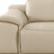 Homeroots 107" Beige Italian Leather Reclining Metal USB Sofa 720459 - alternate 9
