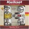 Kwikset Signature Series Knob Lockset, 2 Grade, Keyed Key, Satin Nickel, 2-3/8 x 2-3/4 in Backset, K4 Keyway 99910-034 - alternate 9