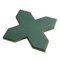 Apollo Tile Seville 5 x 5 in. Matte Sage Green Porcelain Cross Wall and Floor Tile 5.31 sq ft/case, 34PK TNG88CRGRNA - alternate 9