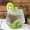Smarty Had A Party 12 oz. Clear Hexagonal Stemless Plastic Wine Goblets (64 Glasses), 64PK 3712-SB-CASE - alternate 1