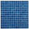 Apollo Tile Celestial 12 in. x 12 in. Glossy Trypan Blue Glass Mosaic Wall and Floor Tile 20 sqft/case, 20PK APLST88BL541A - alternate 6
