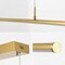 Jonathan Y Conley 39.5" Dimmable Adjustable Integrated LED Metal Linear Pendant, Brass Gold JYL7023C - alternate 12