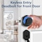 Wrightmaster 3 in 1 Aluminum Smart Lock Deadbolt with App Biometric Door Knob, Keyless Entry Door Lock, Shield,  ZR-F08-B3 - alternate 7