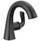 Delta Arvo Single Handle Pull-Down Bathroom Faucet Matte Black 15840LF-BLPD - alternate 1