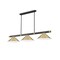 Z-Lite Vanguard Matte Black + Rubbed Brass 3 Light Billiard 3050-3MB-RB-HBR15 - alternate 8