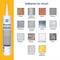 Ge GE Painter's Pro Clear Acrylic Latex Painter's Caulk Sealant 10.1 oz 2874546 - alternate 10