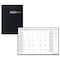 House Of Doolittle Monthly Planner, Economy, 14 Months, Dec-Jan, 8.5 in x 11 in, Black Cover 260-02 - alternate 1