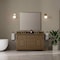 James Martin Vanities Brookfield 60 in. Double Vanity, Pecan w/ 3 CM Parisien Bleu Silestone Top 547-V60D-PCN-3PBL - alternate 6