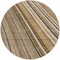 Homeroots 8' Taupe Beige And Brown Round Striped Washable Indoor Outdoor Area Rug 615021 - alternate 8