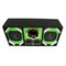 Deejay Led Loaded Box w/Two Despacito Heavy Duty 6-in Woofers One Horn and w/Two Bullet Tweeters GREEN TBH6GREEN - alternate 8