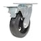 Vestil Rubber Swivel With Total Brake Caster 6 In. Diameter 2 In. Width 507 Lb. Capacity Black CST-VE-6X2MR-SWTB - alternate 1