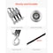 Vevor 4400lb Block & Tackle - 5:1 Lift, 100ft Rope, Heavy-Duty Pulley SHLZ11815311954877970000 - alternate 8