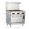 Koolmore 36 In. Commercial Electric Range with 6 Burners and 1 Standard Electric Oven - 208V 3 Phase KM-CR36-E - alternate 9