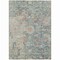 Homeroots 9' X 12' Green Blue And Gray Oriental Washable Indoor Outdoor Area Rug 587438 - alternate 9