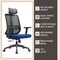 Leisuremod Nift Mesh Ergonomic Swivel Office Chair with Headrest NO62BU - alternate 10
