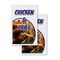 Signmission Chicken & Fries, Vinyl Decals Only 24 Inch x 36 Inch, Vinyl Decal, 2PK DSB-2436-2PACK-Chicken & Fries - alternate 1