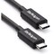 Startech.Com 2m Thunderbolt 3 (20Gbps) USB-C Cable - Thunderbolt, USB, and DisplayPort Compatible TBLT3MM2M - alternate 1