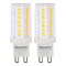 Bulbrite 60-Watt Equivalent T6 Dimmable Bi-Pin (G9) LED Light Bulb Soft White Light, 2PK 861604 - alternate 1