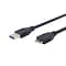 Monoprice Usb 3.0 A To Micro B Cable, 1.5 ft. 13752 - alternate 7