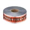 Empire Level CAUTION FIBER OPTIC CABLE BURIED BELOW -Premium Detectable Orange Utility Tape  3in x 1000ft 31-150 - alternate 2