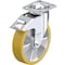 Blickle Swivel Plate Caster, PU, 8", Brake LEH-ALTH 200K-14-FI - alternate 1