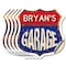 Signmission Bryan's Garage, 6 inch X 6 inch, Vinyl Decal, 5PK SHI-D-5PACK-6-383-BRYAN - alternate 1