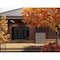 Vdomdoors Front Exterior Prehung Aluminum Double Doors Ronex1477 Black Enamel Mirrored Clear Glass 2 RONEX1477DEXD-BLK-W14+72+14xH96-LH-O - alternate 3