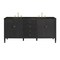 James Martin Vanities Myrrin 72" Vanity, Carbon Oak, w/ 3 CM Phantome Eclos Top 485-V72-CBO-3PHT - alternate 1