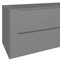 Homeroots 48" Gray Wood Floating Bathroom Vanity With White Sink And Two Drawers 624128 - alternate 4