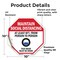 Signmission Maintain Social Distancing At Least, 10 Inch X 10 Inch, Vinyl Decal OC-D-10-195 - alternate 4
