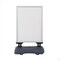 M&T Displays 22x28 Inch Poster Sign Holder Aluminum WindPro Lite Silver Sidewalk Sign, Weather & Wind Resistant USWPL10N22x2000 - alternate 7