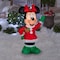 Disney Airblown LED Minnie in Winter Outfit 4 ft. Inflatable 117074 - alternate 4