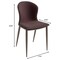 Leisuremod Mosaic Collection Modern Dining Chair in Plum Purple Fabric MC44PR - alternate 8