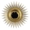 Homeroots 28" Gold Sunburst Iron Framed Accent Mirror 485085 - alternate 6