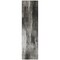 Homeroots 8' Runner Gray and Black Abstract Washable Non Skid Indoor Outdoor Runner Rug 563602 - alternate 9