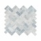 Ackland Terra Bella Herringbone 12 in. x 12 in. Honed Marble Mosaic Floor and Wall Tile, 10PK AKM-S-TEBE1X2HBH-CA - alternate 8