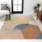 Jonathan Y Pebble Geometric Contemporary Machine-Washable Multi 4 ft. x 6 ft. Area Rug WSH307A-4 - alternate 8