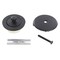Danco 2 3/4 in. Matte Black Round Metal Lift and Turn Tub Drain Trim Kit 12102 - alternate 2