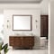 James Martin Vanities Amberly 60'' S Vanity, Mid-Century Walnut w/ Jasmine Pearl Top w/FreePower Wireless Charger 670-V60S-WLT-FEJP - alternate 10