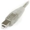 Startech.Com 10 ft Transparent USB 2.0 Cable - A to B USB2HAB10T - alternate 2