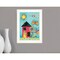 Homeroots No Place Like Home 1 White Framed Print Wall Art 407522 - alternate 5