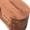 Homeroots 43in Brown Solid Wood Enclosed and Open Storage TV Stand 719189 - alternate 10