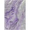 Homeroots 9' X 12' Purple And Ivory Abstract Washable Indoor Outdoor Area Rug 617606 - alternate 9